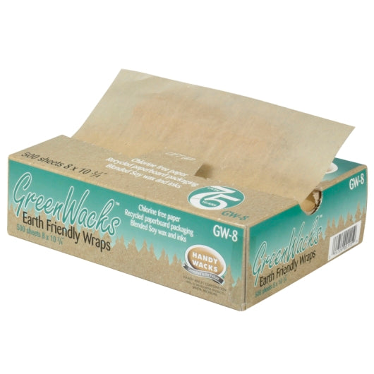 Handy Wacks Interfolded Deli Earth Friendly 8x10.75, 4 x 500 ct Case - Disposables