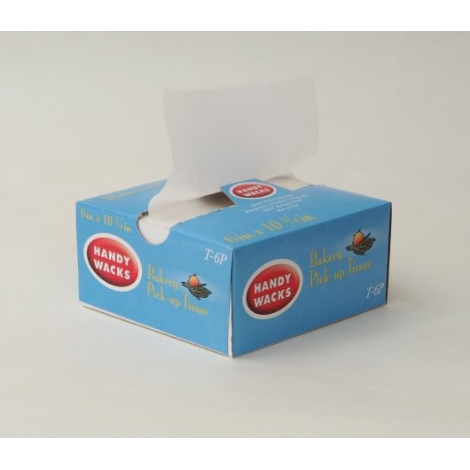 Handy Wacks Interfolded 6"X10.75" Bakery Wax, 10 x 1000 ct Case - DOT product image 3