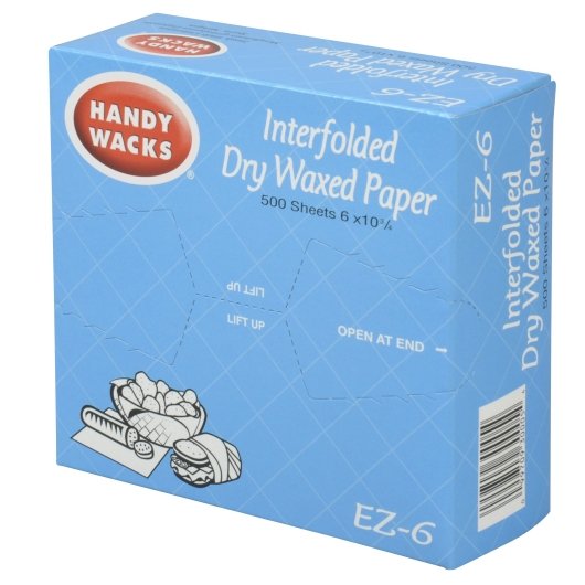Handy Wacks 6 inch X 10.75 Inch Interfolded Deli Paper, 12 x 500 ct Case - DOT product image 3