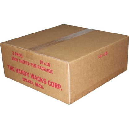 Handy Wacks 16 Inch X 16 Inch Deli Flat, 3 x 1000 ct Case - DOT product image 6