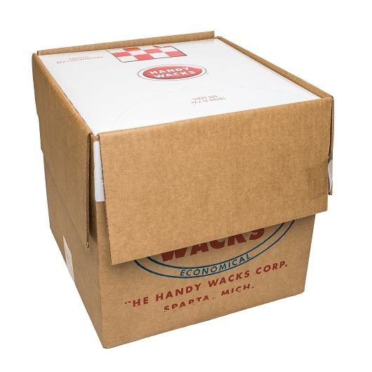 Handy Wacks 12 Inch X 12 Inch X 2.5 inch Red Checkerboard Deli Wrap, 6 x 1000 x 6000 ct Case - Tabletop Supplies