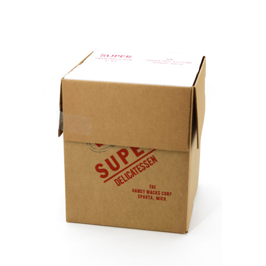 Handy Wacks Deli Paper Flat Brown 12" X 12" X 2.5", 6 x 1000 ct Case - Disposables
