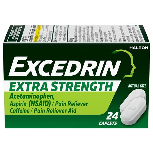 Excedrin Extra Strength, 8 x 3 x 24 each Case - Health & Personal Care