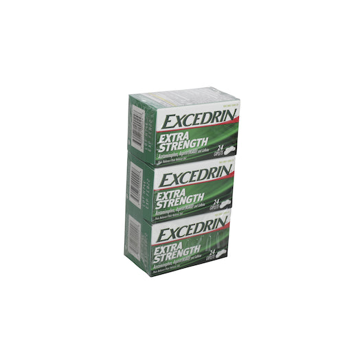 Excedrin Extra Strength, 8 x 3 x 24 each Case - DOT product image 2