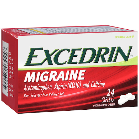 Excedrin Migraine, 8 x 3 x 24 each Case - DOT product image 3