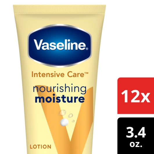 Vaseline Skin Care Nourishing Moisture, 4 x 3 x 3.4 fl oz Case - Health & Personal Care - image 2