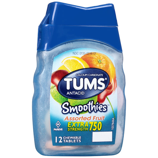 Tums Extra Strength Assorted Fruit, 8 x 9 x 12 each Case - DOT product image 3