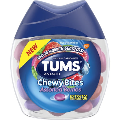 Tums Assorted Berry Chewy Bites 3X32 Each (Pack Of 8) - DOT product image 1
