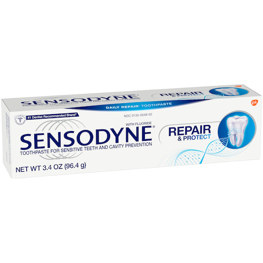 Sensodyne REPAIR & PROTECT TOOTHPASTE, 2 x 6 x 3.4 oz Case - DOT product image 2