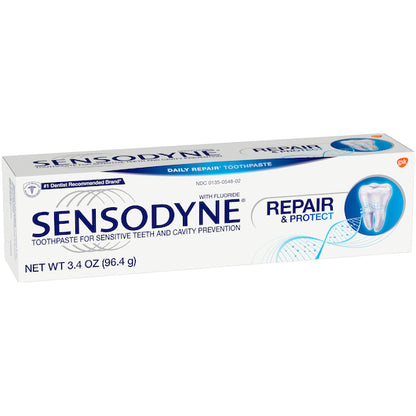 Sensodyne REPAIR & PROTECT TOOTHPASTE, 2 x 6 x 3.4 oz Case - DOT product image 2