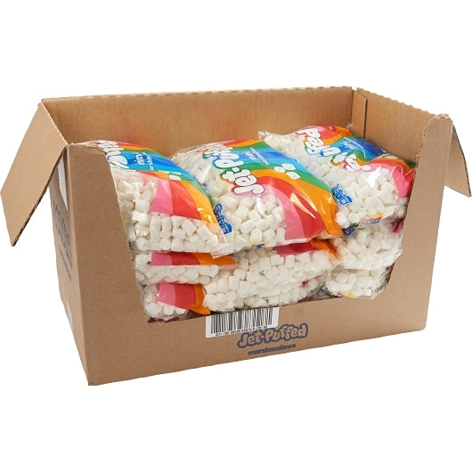 Jet-Puffed Mini Marshmallow White, 12 x 1 lb Case - GS1 open-case image