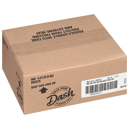 Dash Low Pepper No Garlic Seasoning Blend, 1 x 500 each Case - DOT product image 6