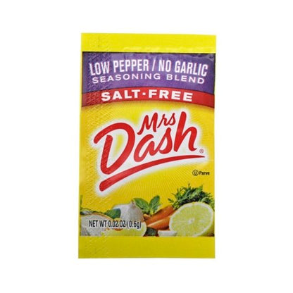 Dash Low Pepper No Garlic Seasoning Blend, 1 x 500 each Case - Spices Seasonings