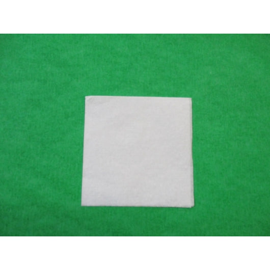 Paterson White Plain 2Ply Beverage Napkin, 20 x 50 each Case - Plates Bowls
