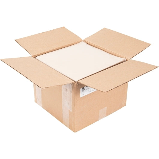 Paterson 12" x 12" Grease Resistant Basket Liner, Natural, 5000 x 1 each Case - Plates Bowls