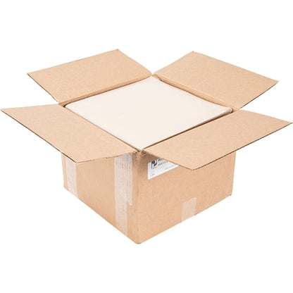 Paterson 12" x 12" Grease Resistant Basket Liner, Natural, 5000 x 1 each Case - Plates Bowls