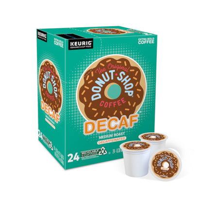 The Original Donut Shop Coffee K-cup Pod Decaffeinated, 4 x 24 ct Case - Bakery & Desserts - image 2