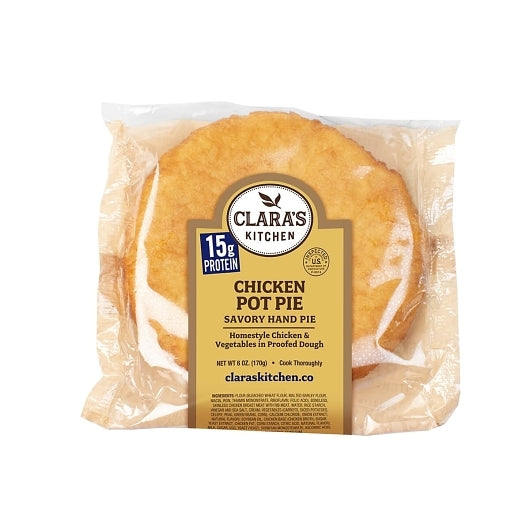 Claras Kitchen Hand-Held Chicken Pot Pie, 12 x 12 ct Case - Prepared Foods - image 2