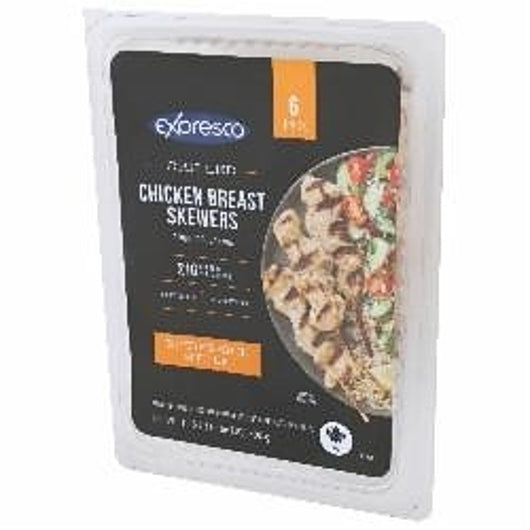 Expresco Fully Cooked Rotisserie Skewered Chicken Breast, 12 x 10.5 oz Case - DOT product image 6