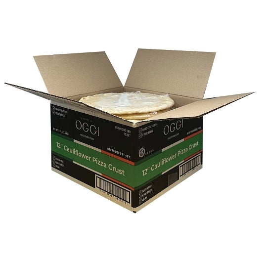 Oggi 12 Inch CAULIFLOWER CRUST, Gluten-Free & Vegan, 12 x 300 GR Case - DOT product image 4