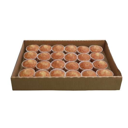 Brill White Cupcakes, 144 x 1.25 oz Case - Bakery & Desserts