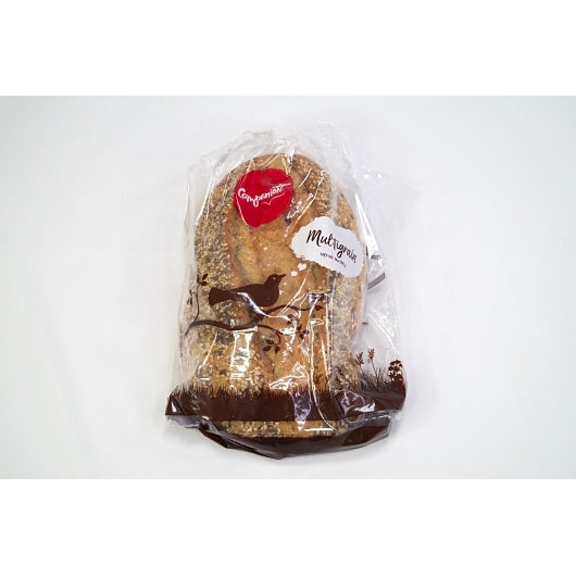 Companion Baking Co. Multigrain Batard Bread, 15 x 1 each Case - Breads, Rolls & Buns