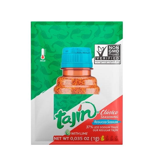 Tajin Low Sodium Seasoning Single Serve Packet, 1000 x 0.035 oz Case - DOT product image 2