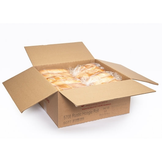 Costanzo's Bakery RUSTIC HOAGIE ROLL, 8 x 6 x 3.88 oz Case - DOT product image 8