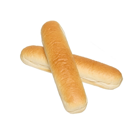 Costanzo's Bakery 12 inch Unsliced White Submarine Roll, 6 x 6 x 176 GR Case - DOT product image 2
