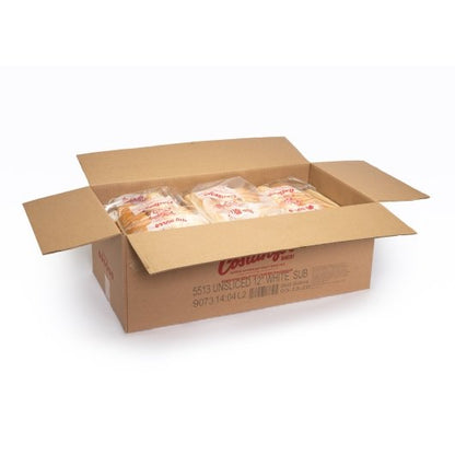 Costanzo's Bakery 12 inch Unsliced White Submarine Roll, 6 x 6 x 176 GR Case - DOT product image 7