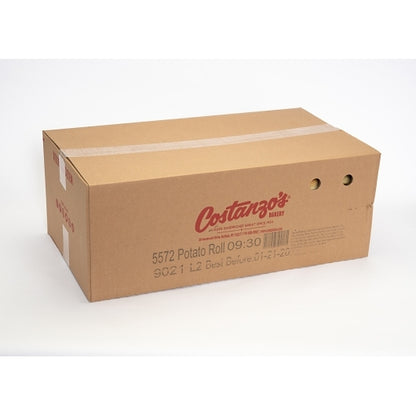 Costanzo's Bakery POTATO HAMBURGER ROLL, 6 x 12 x 76 GR Case - DOT product image 5