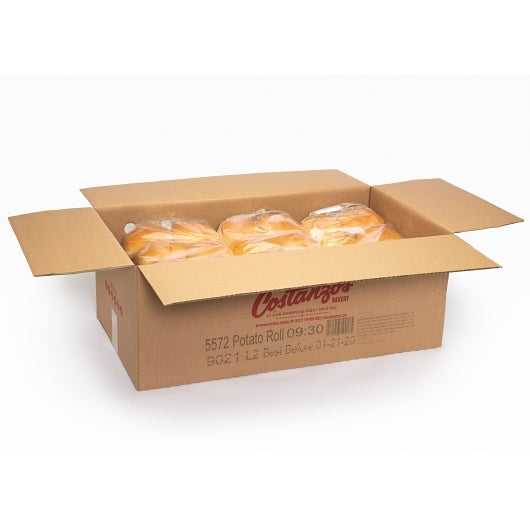 Costanzo's Bakery POTATO HAMBURGER ROLL, 6 x 12 x 76 GR Case - DOT product image 3
