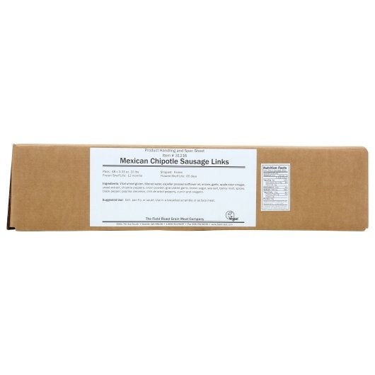 Field Roast Mexican Chipotle Sausage Links, 1 x 10 lb Case - DOT product image 4