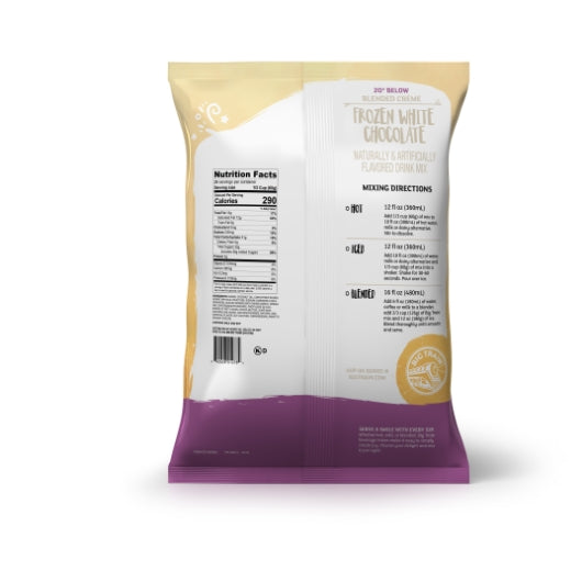 Big Train 20 Degrees Below Frozen White Chocolate Drink Mix, 5 x 3.5 lb Case - DOT product image 2