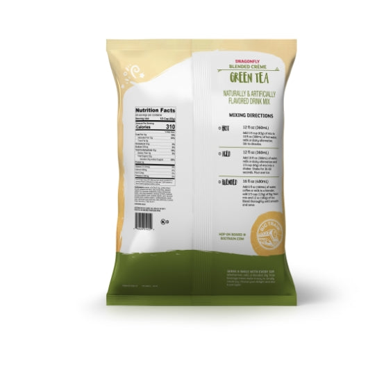 Big Train Dragonfly Green Tea Blended Creme Drink Mix, 5 x 3.5 lb Case - DOT product image 2