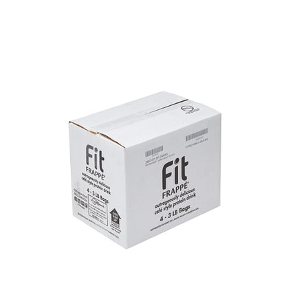 Big Train Fit Frappe Vanilla Protein Drink Mix, 4 x 3 lb Case - GS1 closed shipping case image