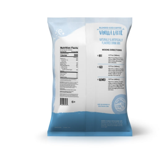 Big Train Vanilla Latte Blended Ice Coffee Mix, 5 x 3.5 lb Case - DOT product image 2