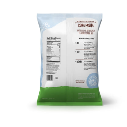 Big Train Kona Mocha Blended Ice Coffee Powdered Drink Mix, 5 x 3.5 lb Case - DOT product image 2