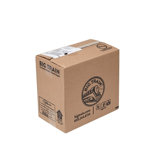 Big Train No Sugar Added Mocha Blended Ice Coffee Powdered Drink Mix, 5 x 3.5 lb Case - GS1 closed shipping case image