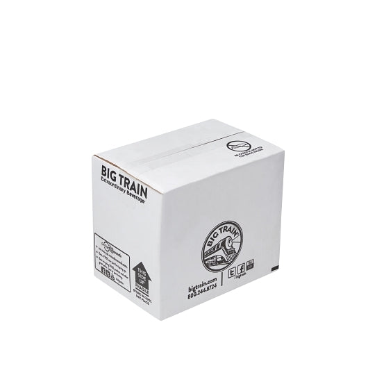 Big Train White Chocolate Latte Blended Iced Coffee Drink Mix, 5 x 3.5 lb Case - GS1 closed shipping case image