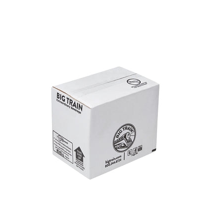 Big Train White Chocolate Latte Blended Iced Coffee Drink Mix, 5 x 3.5 lb Case - GS1 closed shipping case image