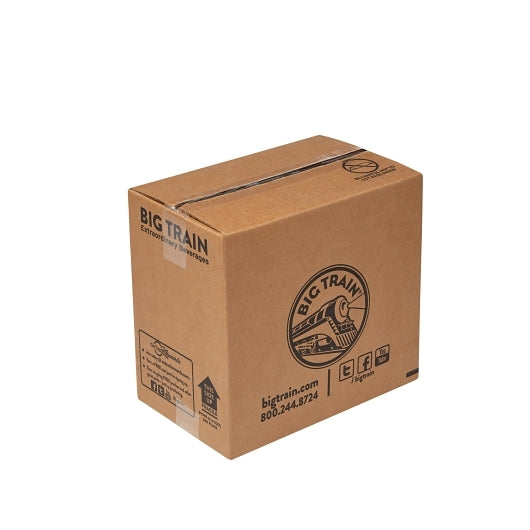 Big Train No Sugar Added Blended Iced Coffee Vanilla Latte, 5 x 3.5 lb Case - GS1 closed shipping case image