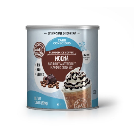 Big Train Low Carb Mocha, 2 x 1.85 lb Case - Beverages