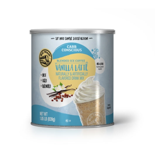 Big Train Low Carb Vanilla, 2 x 1.85 lb Case - Coffee & Tea