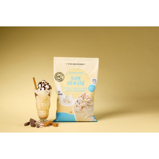 Big Train Neutral Frappe Cream Base, 5 x 3.5 lb Case - Pantry Ingredients - image 2