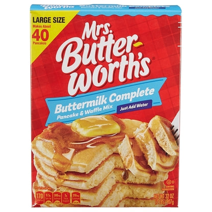 Mrs. Butterworth Pancake Mix Mrs Butterworth Buttermilk Box, 12 x 32 oz Case - DOT product image 2