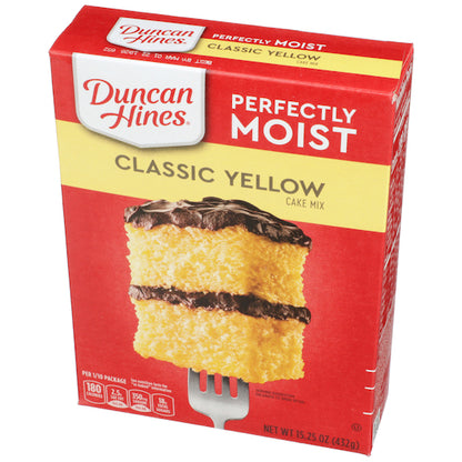 Duncan Hines Classic Yellow Cake Mix, 12 x 15.25 oz Case - DOT product image 6