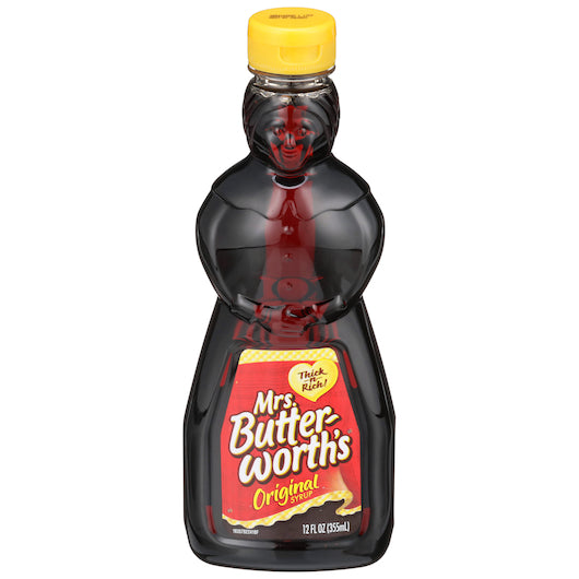Mrs. Butterworth Original Syrup Bottle, 12 x 12 fl oz Case - DOT product image 2
