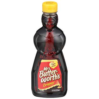 Mrs. Butterworth Original Syrup Bottle, 12 x 12 fl oz Case - DOT product image 2
