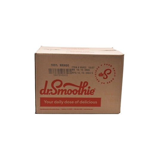 Dr. Smoothie 100% Crushed Mango Smoothie Concentrate, 6 x 46 fl oz Case - Beverages - image 2